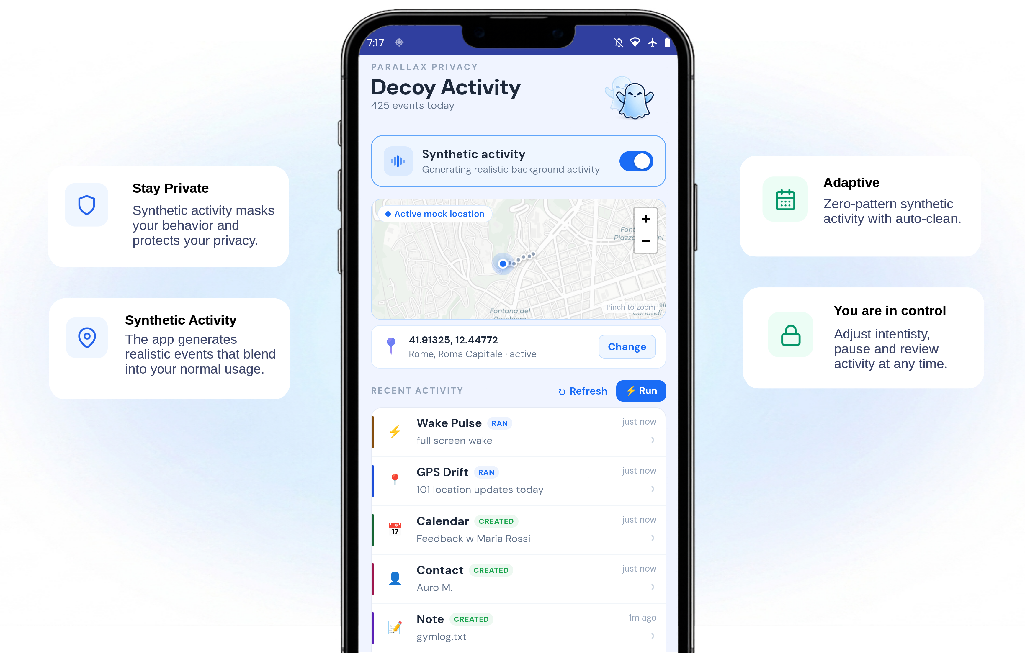 Parallax Dashboard